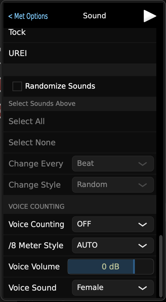 Metronome Sound