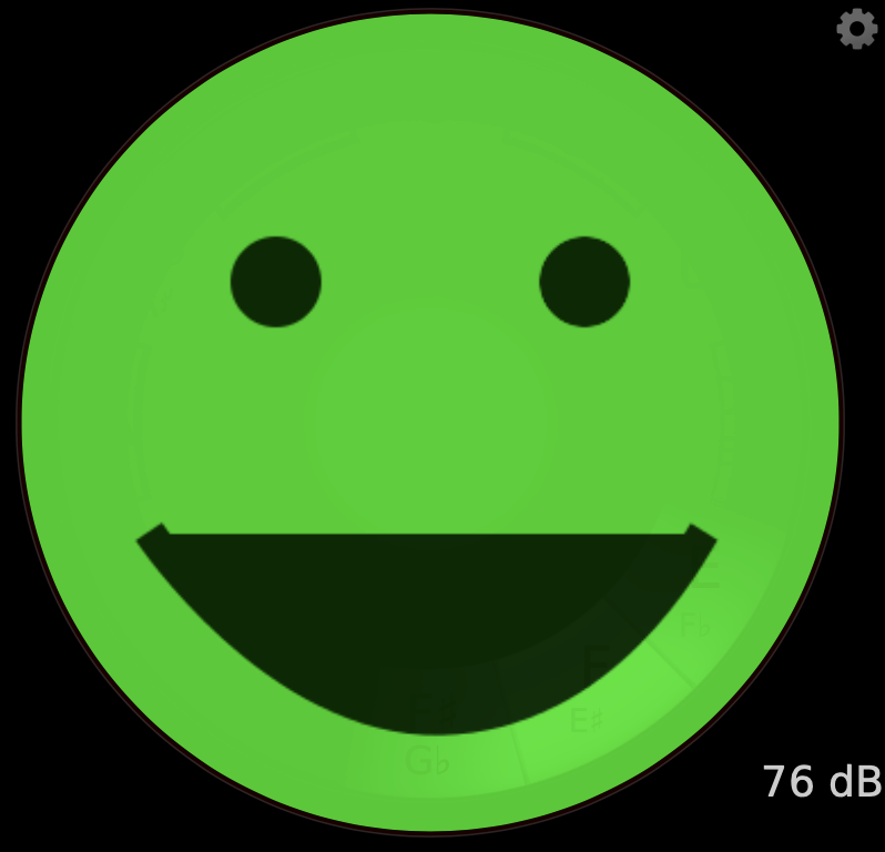 Green Smiley Face