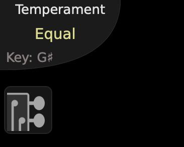String Tuner Button