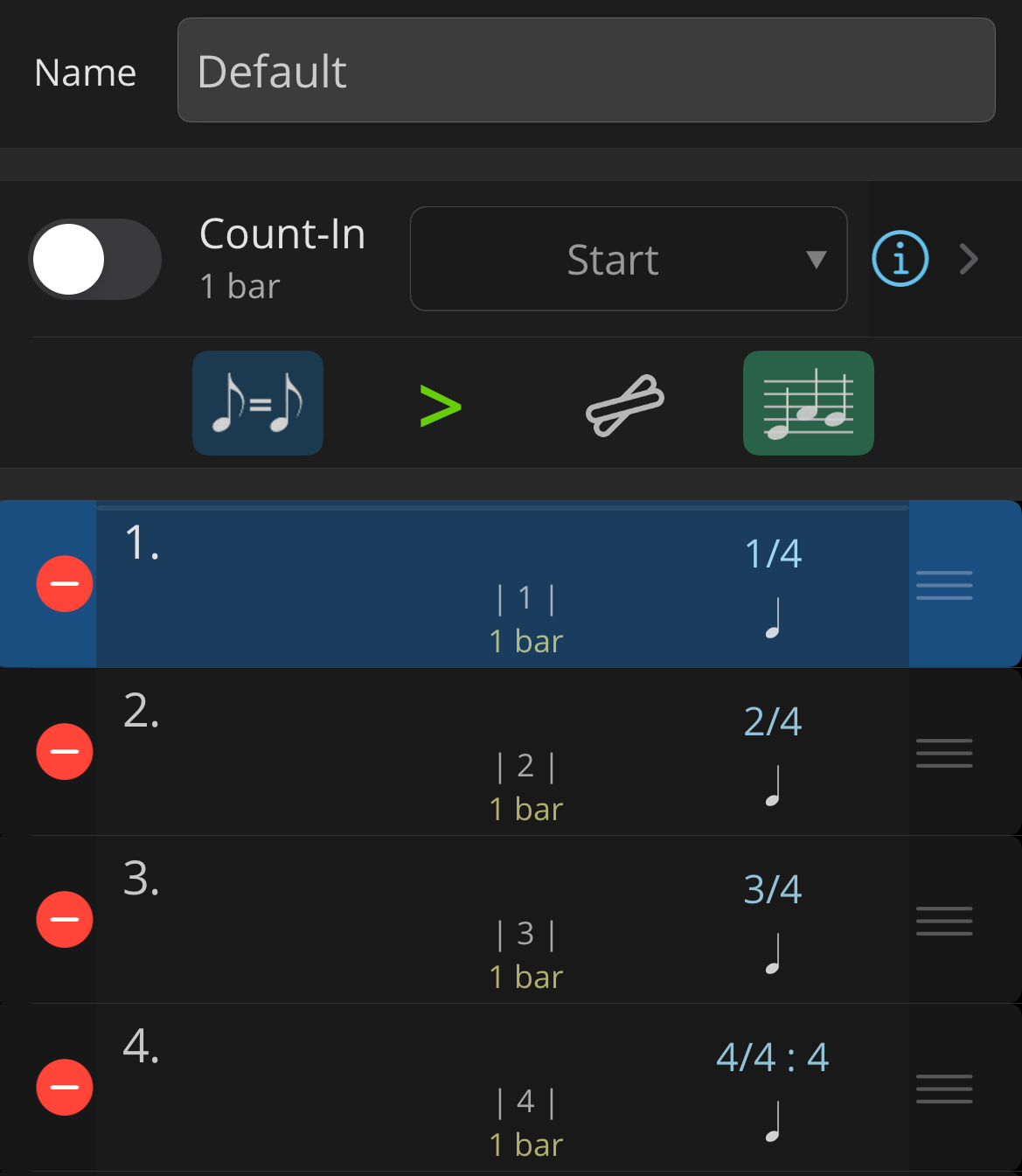Presets List Editor