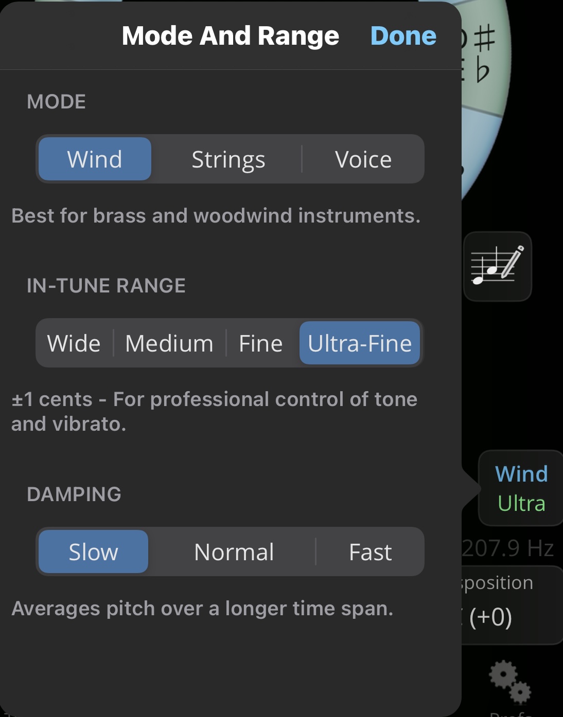 Mode & Range