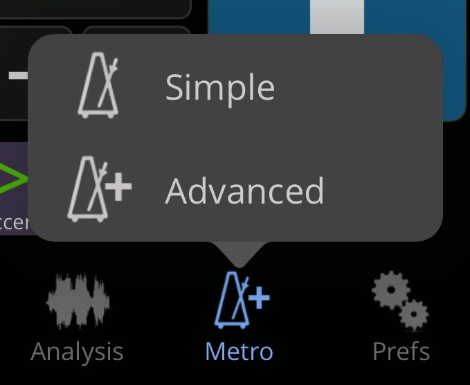 Metronome Chooser