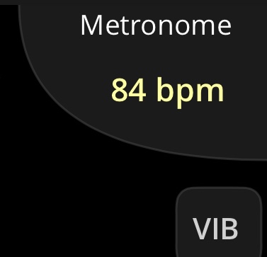 Metronome Button