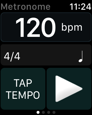 Watch Metronome Page